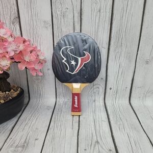 NEW**HOUSTON TEXAN Table Tennis Wooden Paddle by Franklin